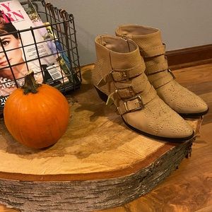 Chloe Susanna Studded Ankle Booties